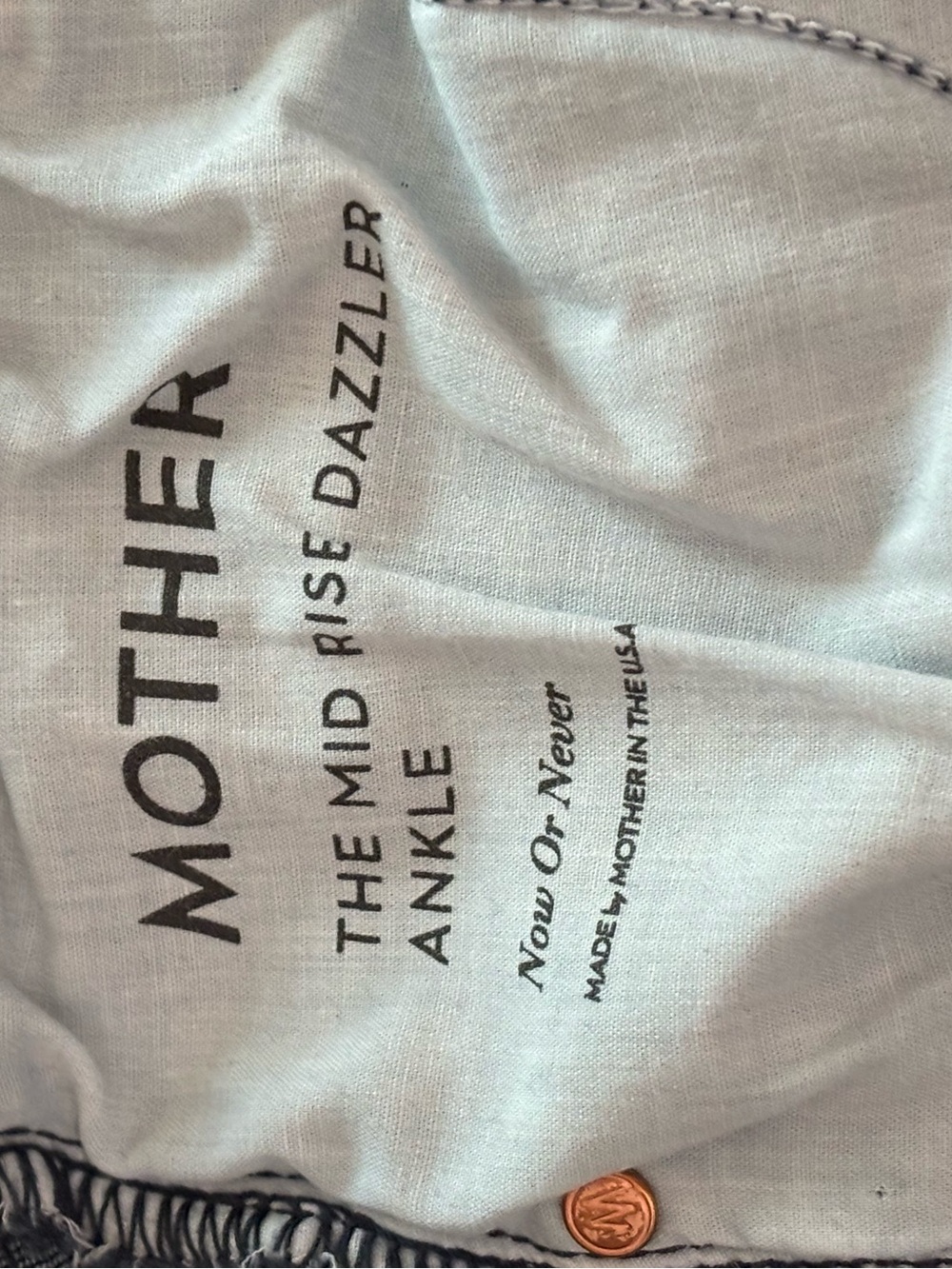 MOTHER The Mid Rise Dazzler Ankle - Picture 3 of 5